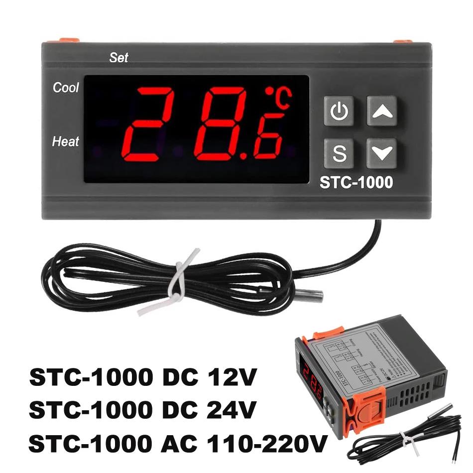  µ  STC-1000 µ ,  LED ť,  ð, 10A, 12V, 24V, 110V, 220V